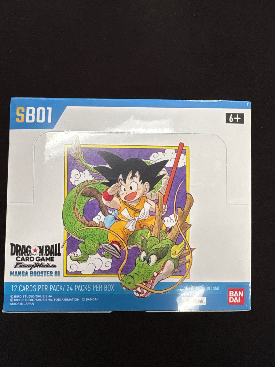 manga booster box sb01 01 Booster [DBS: Fusion World] Dragon - -MANGA BOOSTER 01[SB01]-