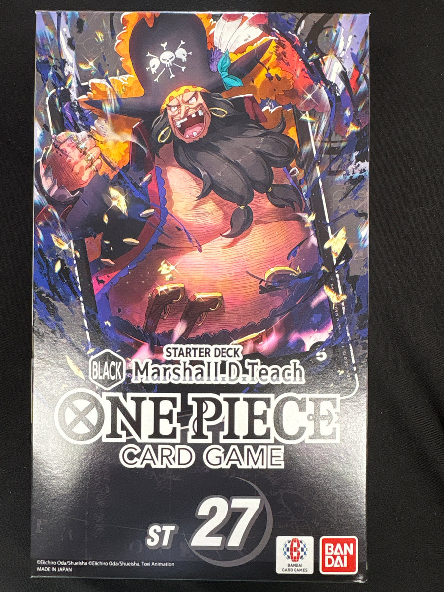 One Piece English ST-27 Marshall.D.Teach Starter Deck 88 Cardhouse One Piece English ST-27 Marshall.D.Teach Starter Deck 88 Cardhouse