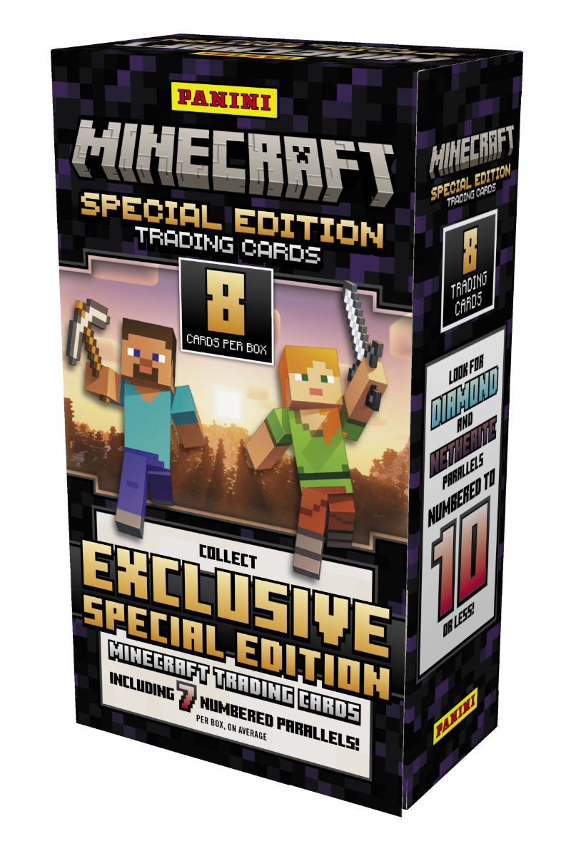 2025 Panini Minecraft Special Edition Trading Card Box (Hobby) – 88 ...