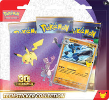 Load image into Gallery viewer, Pokemon TCG ME5.5 30th Celebration Tech Sticker Collection - Pre-Order