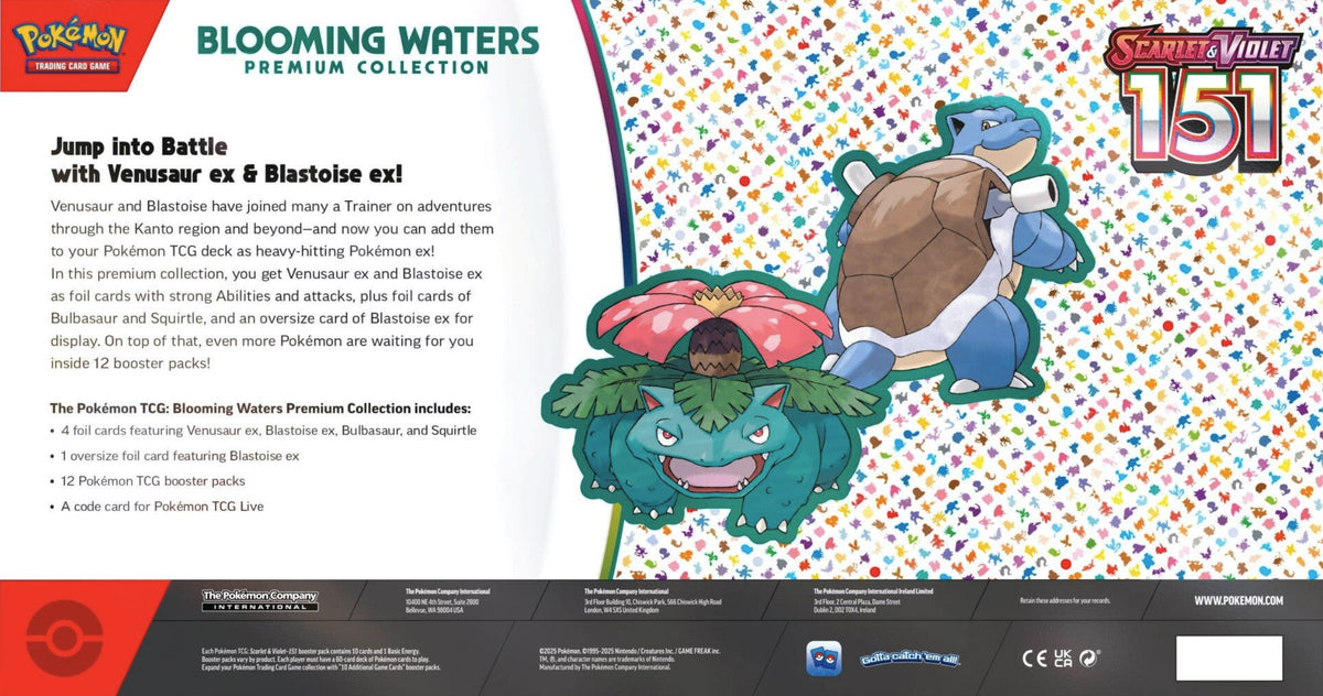 pokemon blooming waters best cards Pokemon SV3.5 Blooming Waters Premium Collection