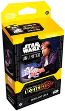 Load image into Gallery viewer, Star Wars TCG Jump to Lightspeed Spotlight Starter Deck