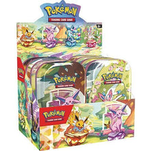 Load image into Gallery viewer, Pokemon SV8.5 Prismatic Evolutions Mini Tin (Choose Your Tin) - Pre-Order