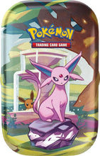 Load image into Gallery viewer, Pokemon SV8.5 Prismatic Evolutions Mini Tin (Choose Your Tin) - Pre-Order