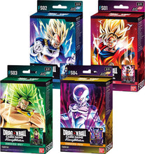 Load image into Gallery viewer, Dragon Ball Fusion World FS-01 to FS-04 English Starter Deck