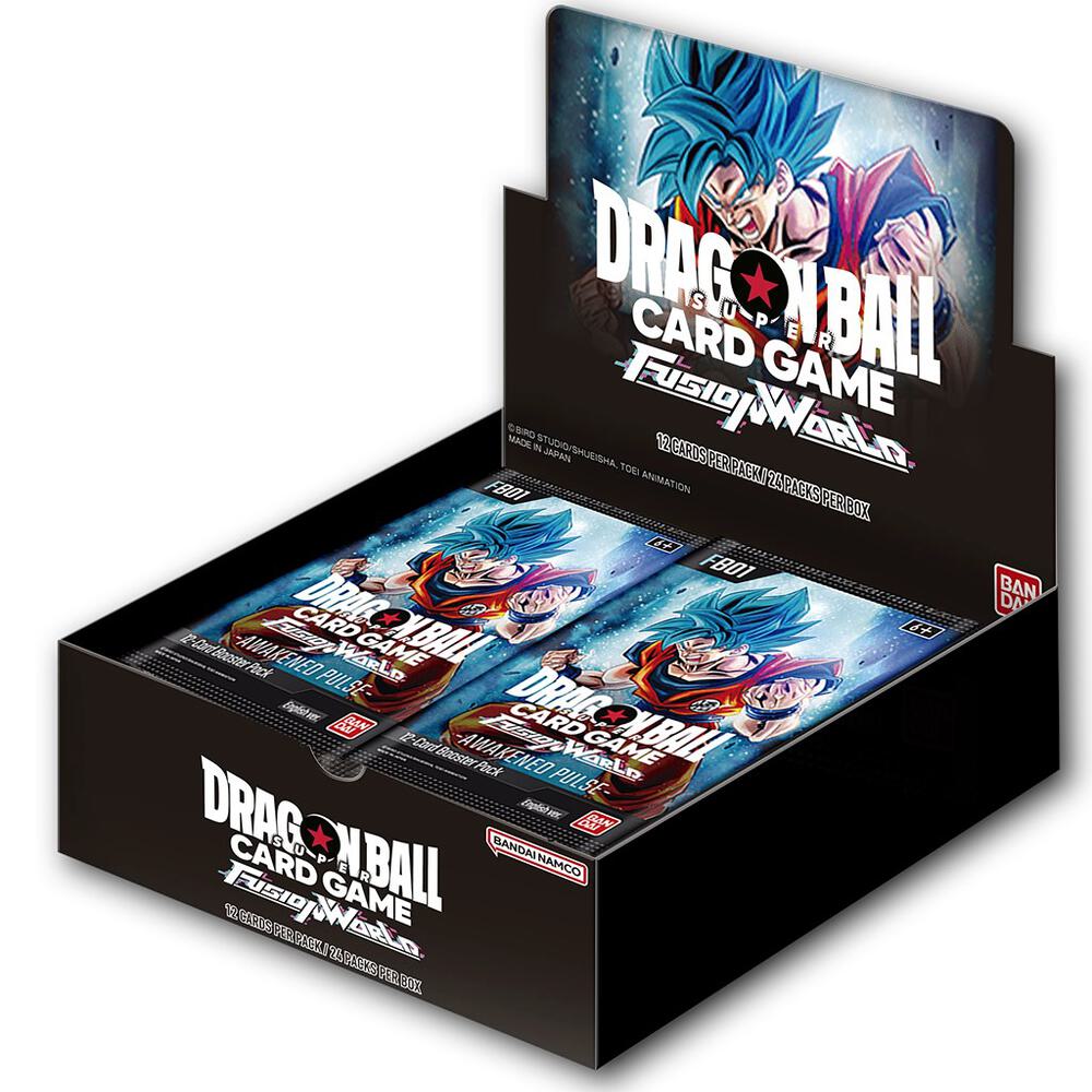 thumbnail image 2 of Dragon Ball Fusion World FB-01 Awakened Pulse Booster Box (Japanese) – Bandai 2023 – Factory Sealed 2 of 2