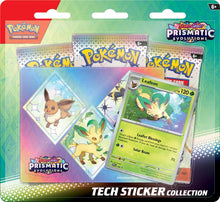 Load image into Gallery viewer, Pokemon SV8.5 Prismatic Evolutions Tech Sticker Collection - Pre-Order