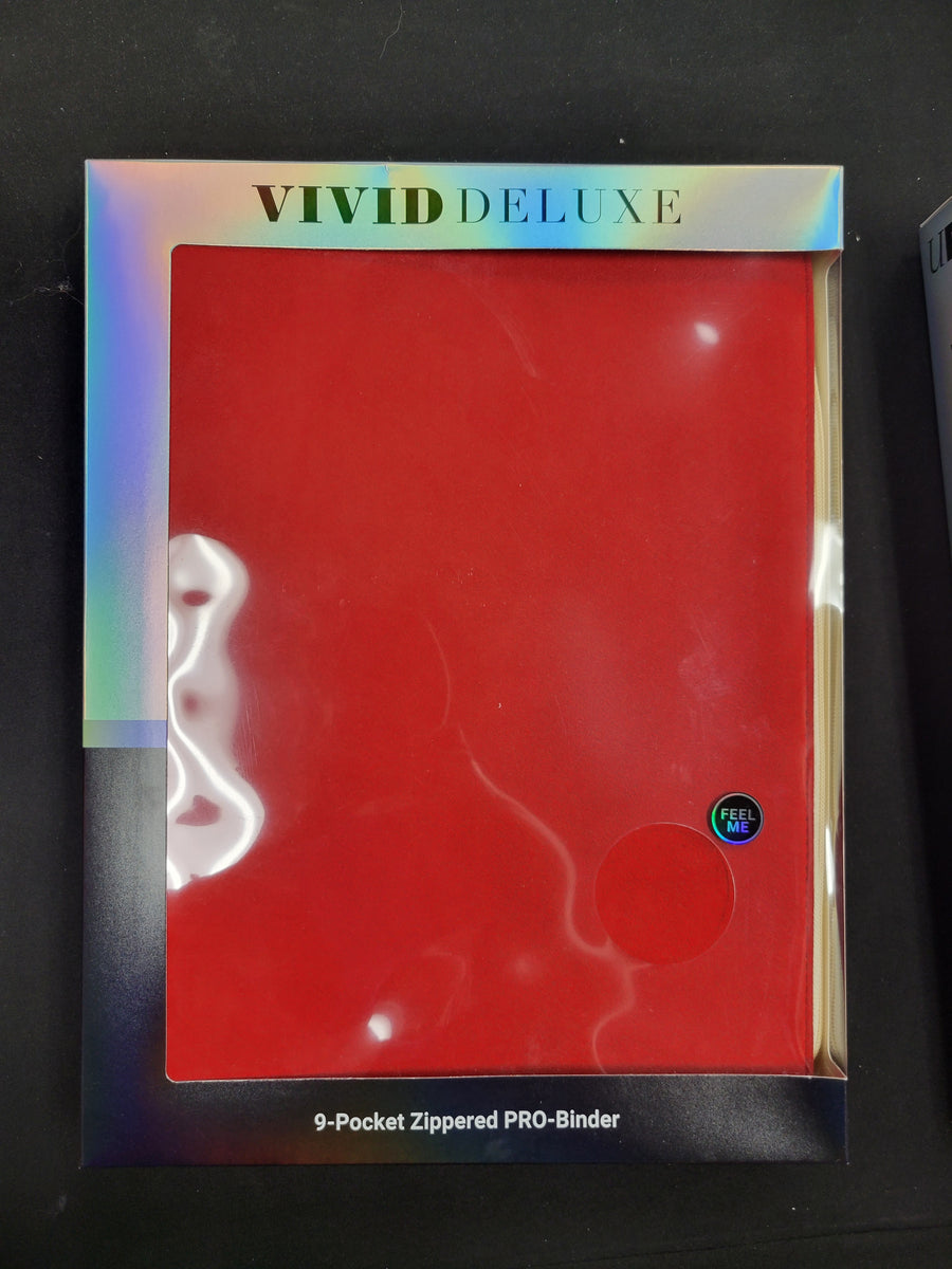 Ultra Pro Vivid Deluxe 9-Pocket Zippered PRO-Binder 360 ct. – 88