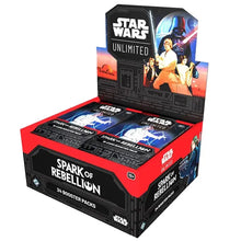 Load image into Gallery viewer, Star Wars TCG Spark of Rebellion Booster Box