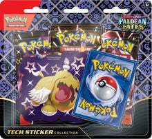 Load image into Gallery viewer, Pokemon SV4.5 Paldean Fates Tech Sticker Collection - Pre-Order