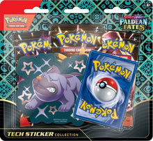 Load image into Gallery viewer, Pokemon SV4.5 Paldean Fates Tech Sticker Collection - Pre-Order