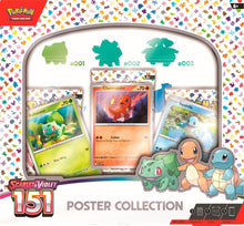 Load image into Gallery viewer, Pokemon SV3.5 Scarlet and Violet 151 Poster Collection