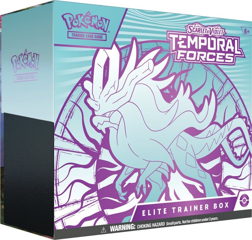 pokémon scarlet violet s10.5 elite trainer box 1 trading cards Pokemon SV5 Scarlet and Violet Temporal Forces Elite Trainer Box