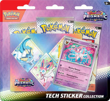 Load image into Gallery viewer, Pokemon SV8.5 Prismatic Evolutions Tech Sticker Collection - Pre-Order