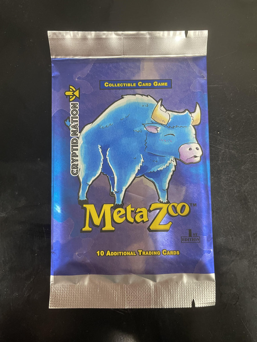 cryptid nation 1st edition booster box MetaZoo Cryptid Nation 1st Edition Booster Pack