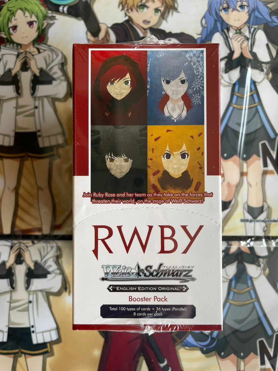 rwby booster box Weiss Schwarz RWBY