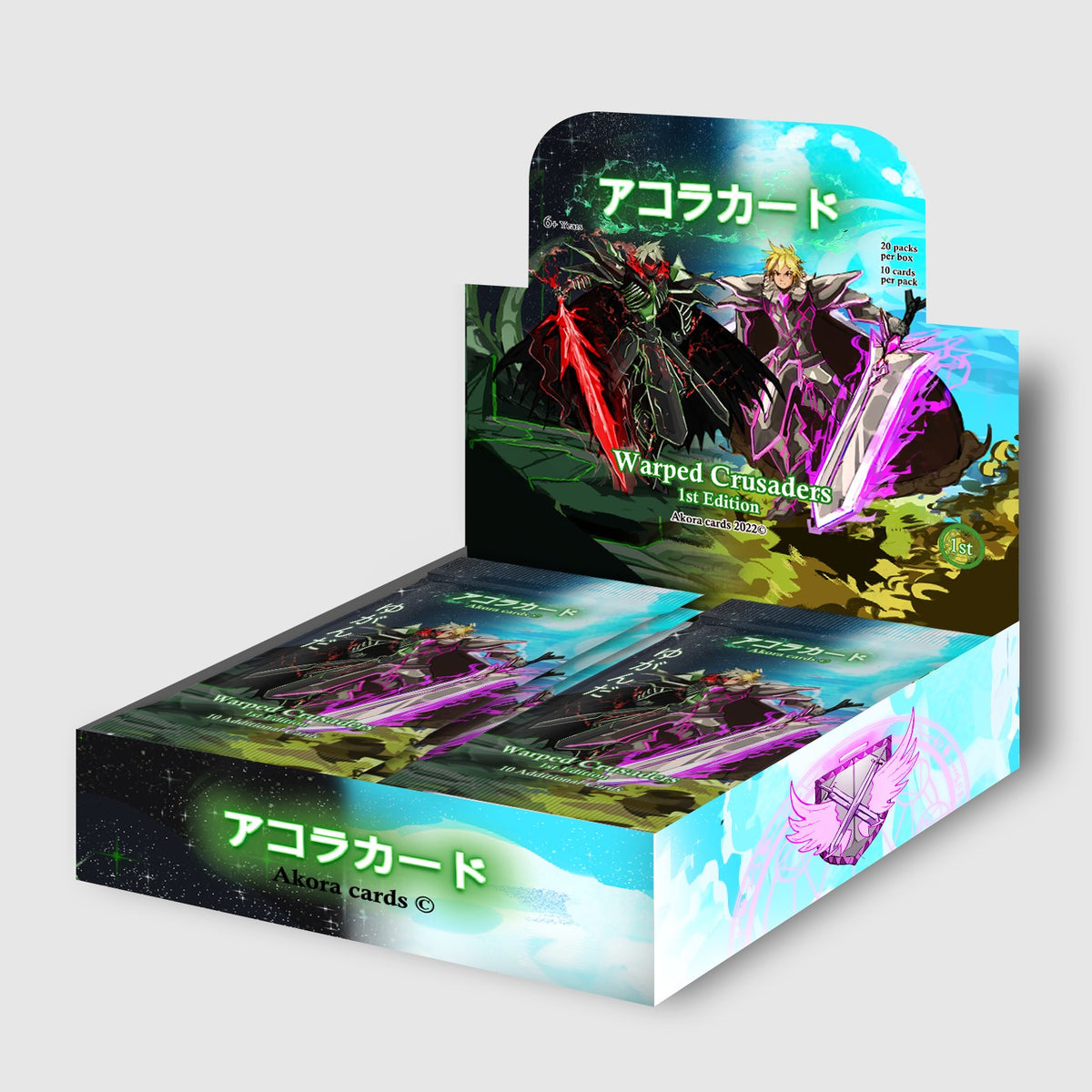 akora tcg spellbound wings 1st edition booster box Akora TCG: Spellbound Wings Booster Box