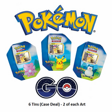 Load image into Gallery viewer, Pokemon GO Gift Tin - Choose Your Tin! Ships 7/15