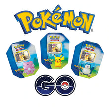 Load image into Gallery viewer, Pokemon GO Gift Tin - Choose Your Tin! Ships 7/15