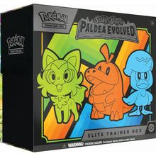 Load image into Gallery viewer, Pokemon Scarlet and Violet SV2 Paldea Evolved Elite Trainer Box