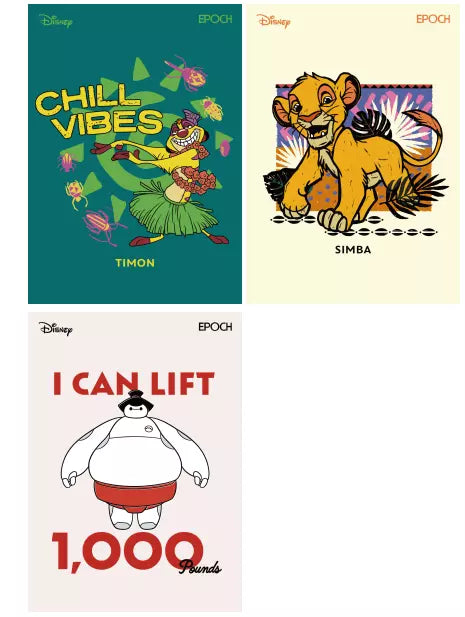 EPOCH 2024 PREMIER EDITION DISNEY AND PIXAR CHARACTERS Collection EPOCH 2024 PREMIER EDITION DISNEY AND PIXAR CHARACTERS Collection