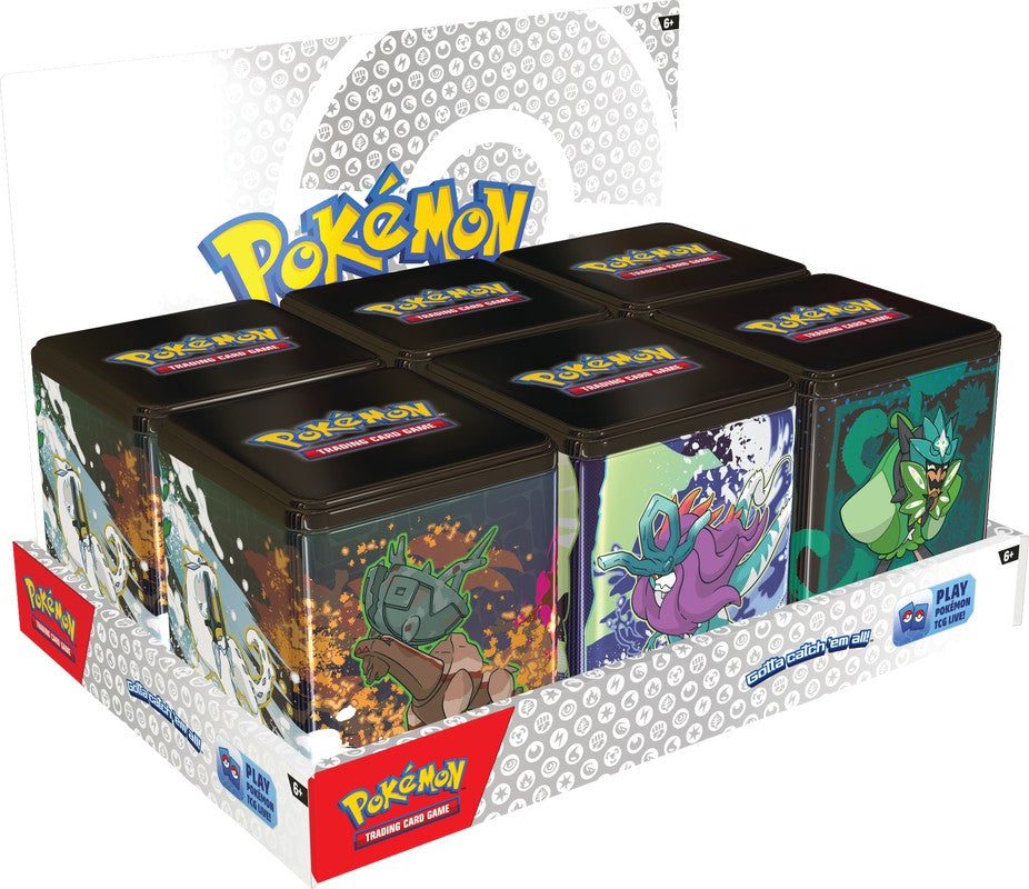 pokemon trading card game stacking tin 2025 Pokemon 2025 Q1 Stacking Tin