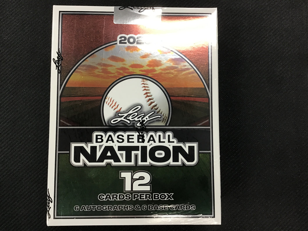 2025 Leaf Baseball Nation Hobby Box