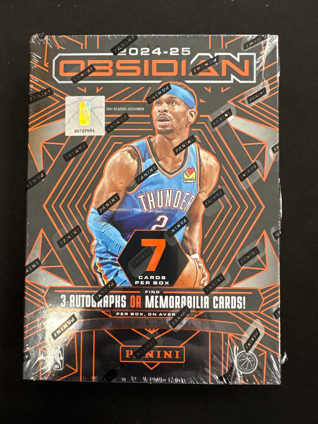2024-2025 Panini Obsidian Basketball Hobby Box