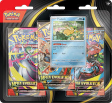 Load image into Gallery viewer, Pokemon ME1 Mega Evolution Three Pack Blister - Pre-Order
