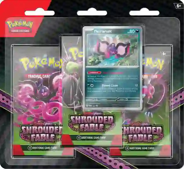 Pokemon SV6.5 Shourded Fable 3 Pack Blister – 88 Cardhouse