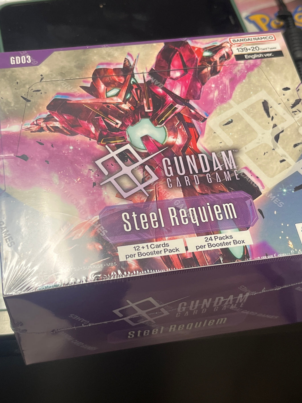 Gundam Steel Requiem GD03 Booster Box – 88 Cardhouse