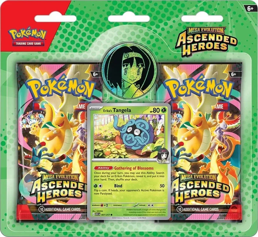 Pokemon TCG ME2.5 Ascended Heroes 2-Pack Blister - Pre-Order 88 Cardhouse Pokemon TCG ME2.5 Ascended Heroes 2-Pack Blister - Pre-Order 88 Cardhouse