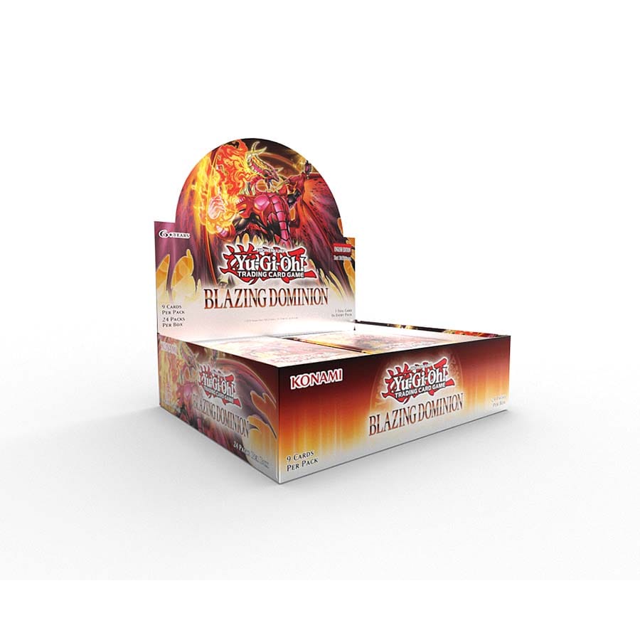 遊戯王　BLAZING DOMINION BOX 1カートン Yu-Gi-Oh! Blazing Dominion Booster Box – 88 Cardhouse