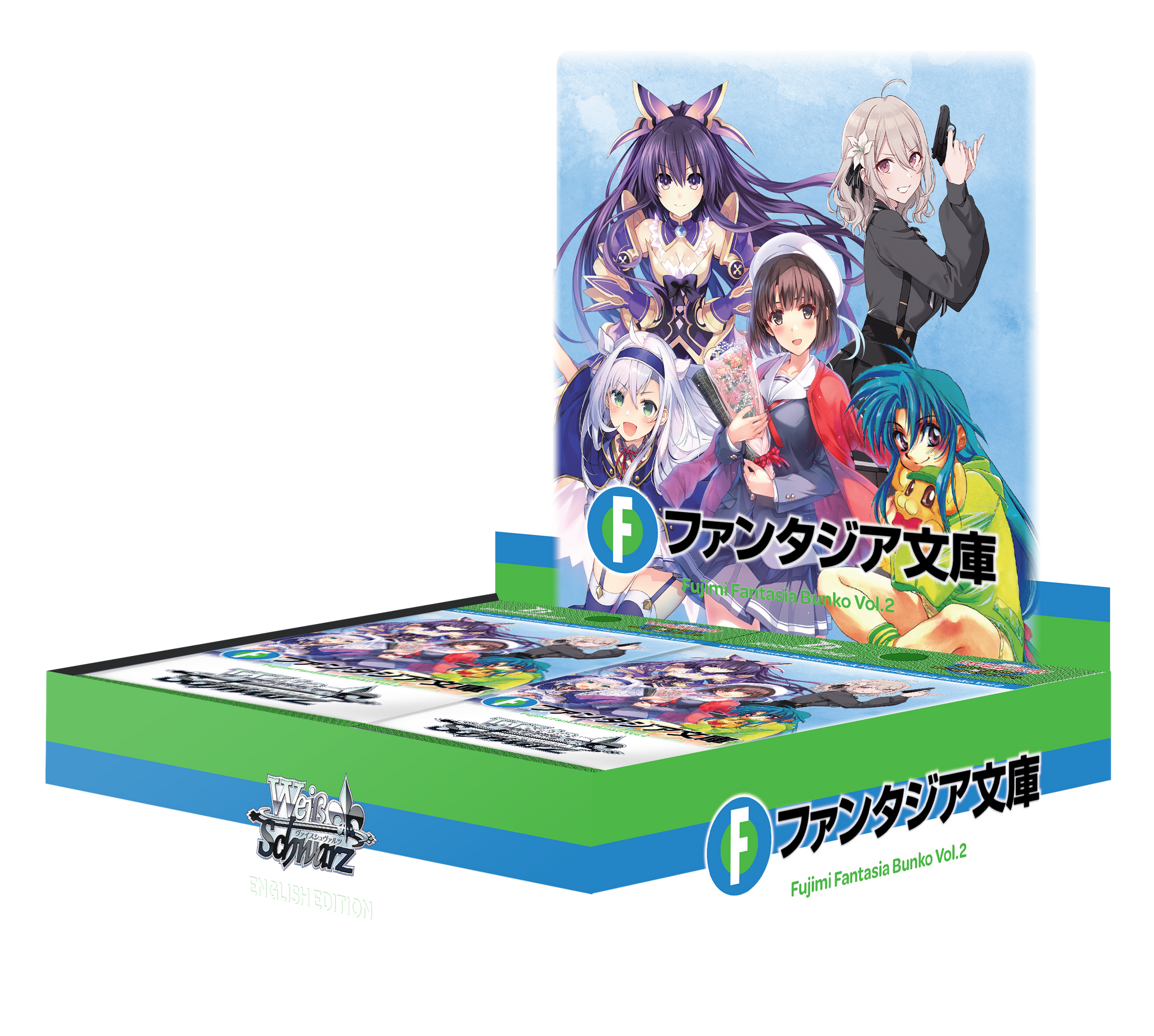 sneaker bunko vol 2 booster box Weiss Schwarz: Kadokawa Sneaker Bunko Vol. 2 Booster Packs (8 Cards) (