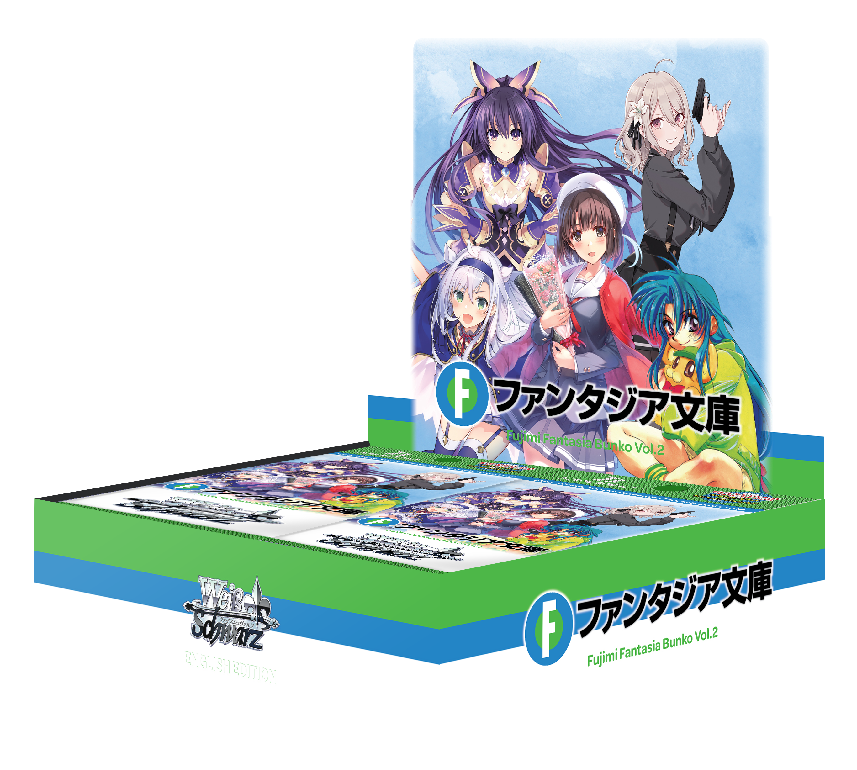 Weiss Schwarz English Fujimi Fantasia Bunko Vol. 2 Booster Box 88 Cardhouse Weiss Schwarz English Fujimi Fantasia Bunko Vol. 2 Booster Box 88 Cardhouse