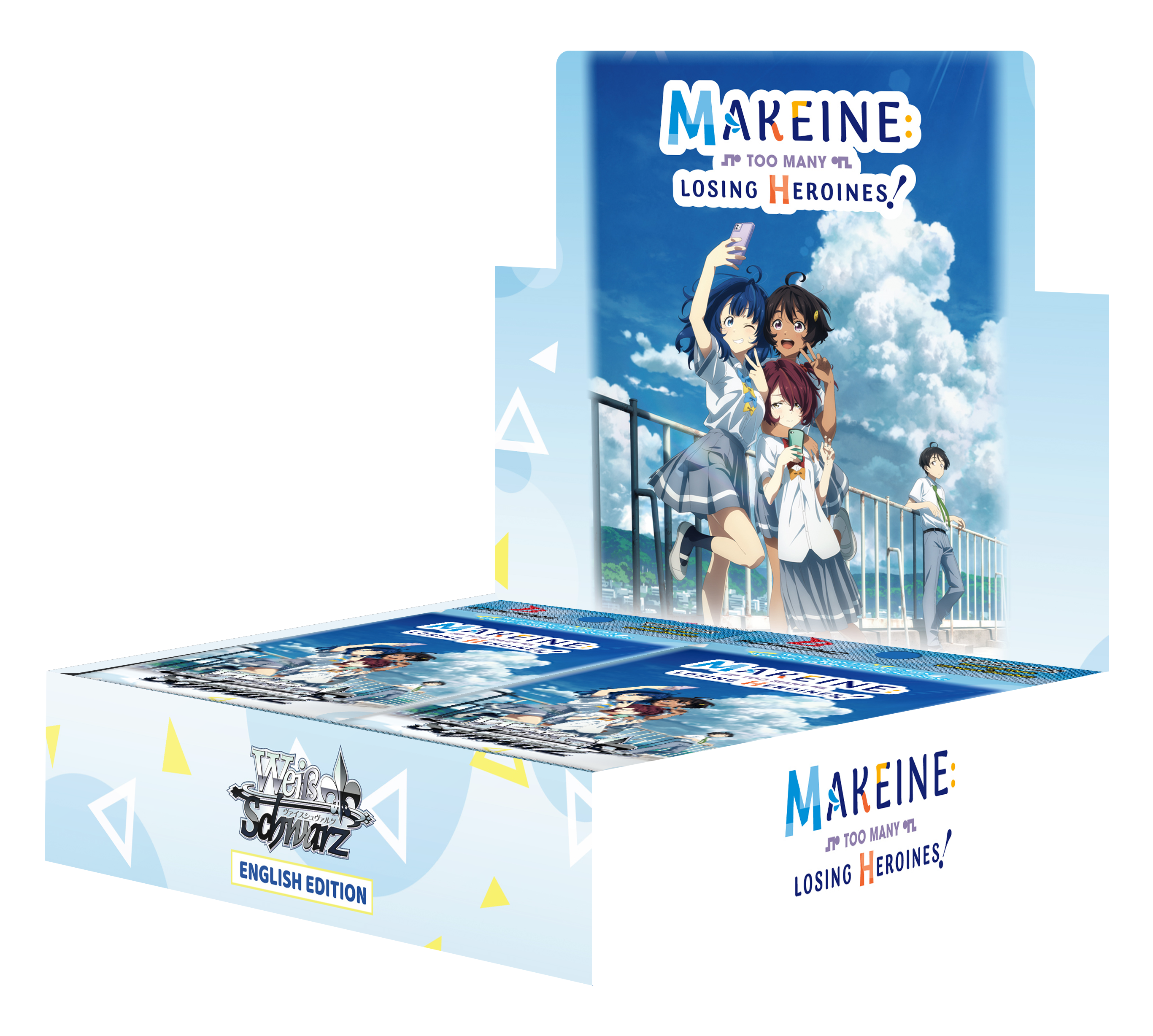 Weiss Schwarz English Makeine - Too Many Losing Heroines Booster Box