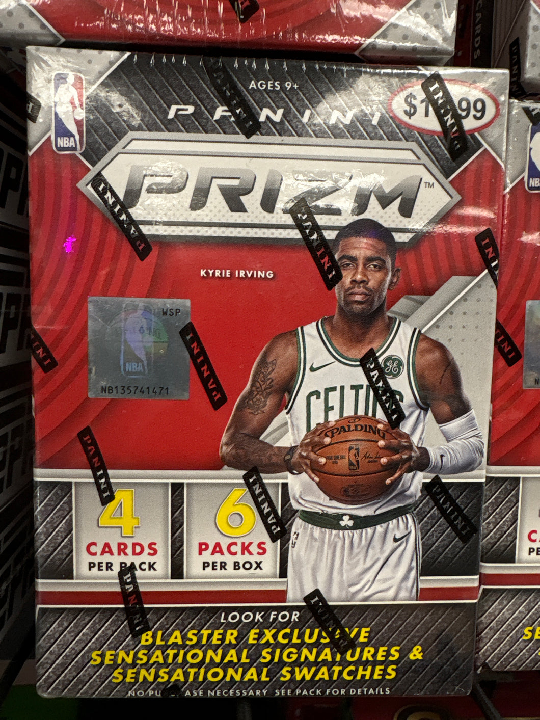 2017 NBA Panini Prizm blaster