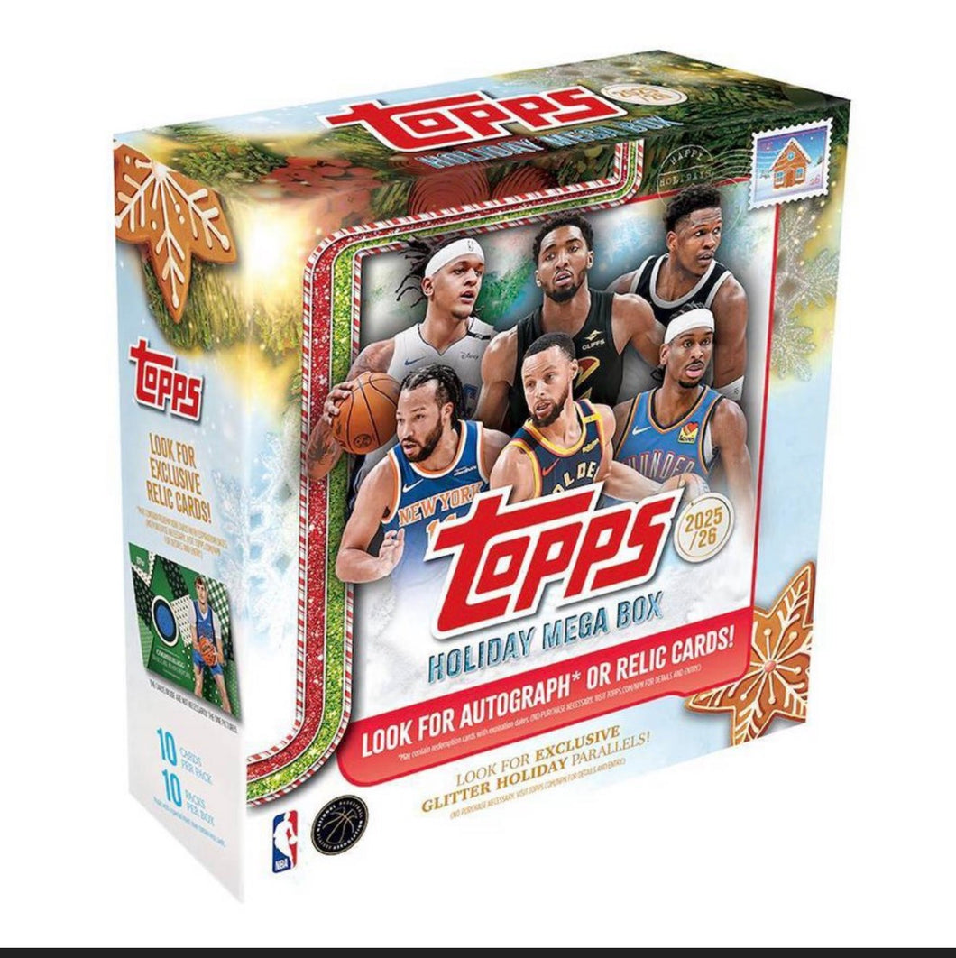 2025-26 Topps Holiday Mega Box
