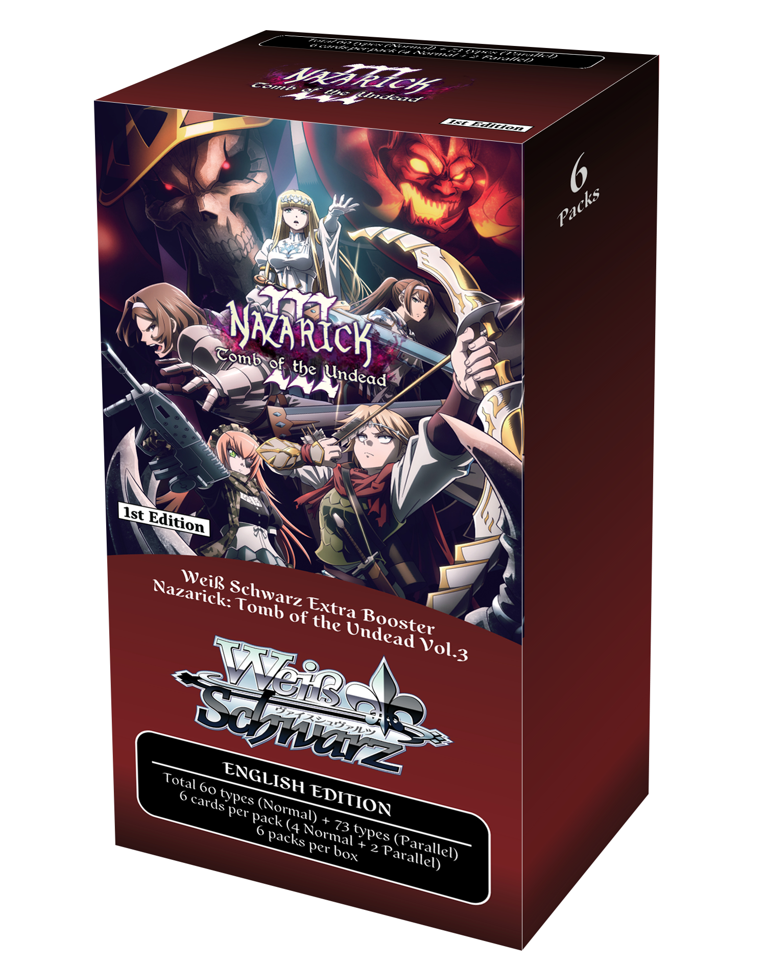 overlord weiss schwarz booster box Weiss Schwarz English Nazarick: Tomb of the Undead vol. 3 Extra Booste – 88  Cardhouse