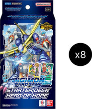Load image into Gallery viewer, Digimon TCG: Hero of Hope Starter Deck ST-21
