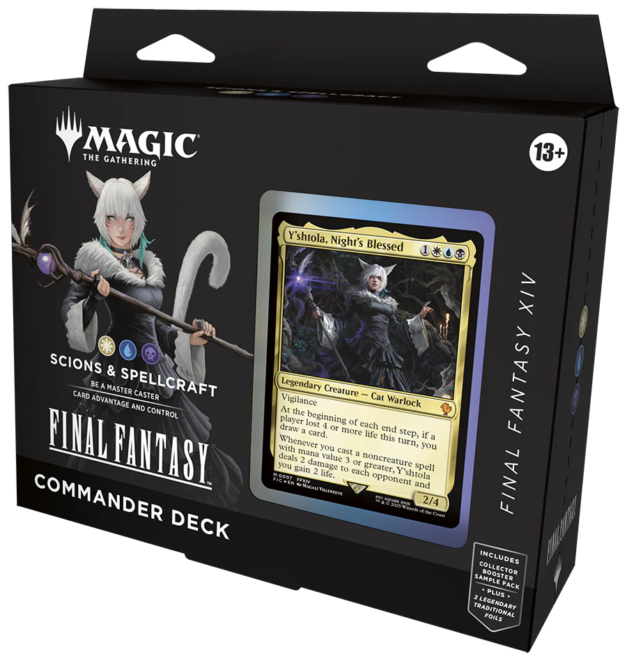 Magic The Gathering - Final Fantasy Commander Deck Magic The Gathering - Final Fantasy Commander Deck