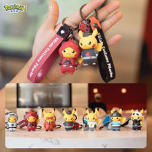 Load image into Gallery viewer, Villain Costume Pikachu Keychain

