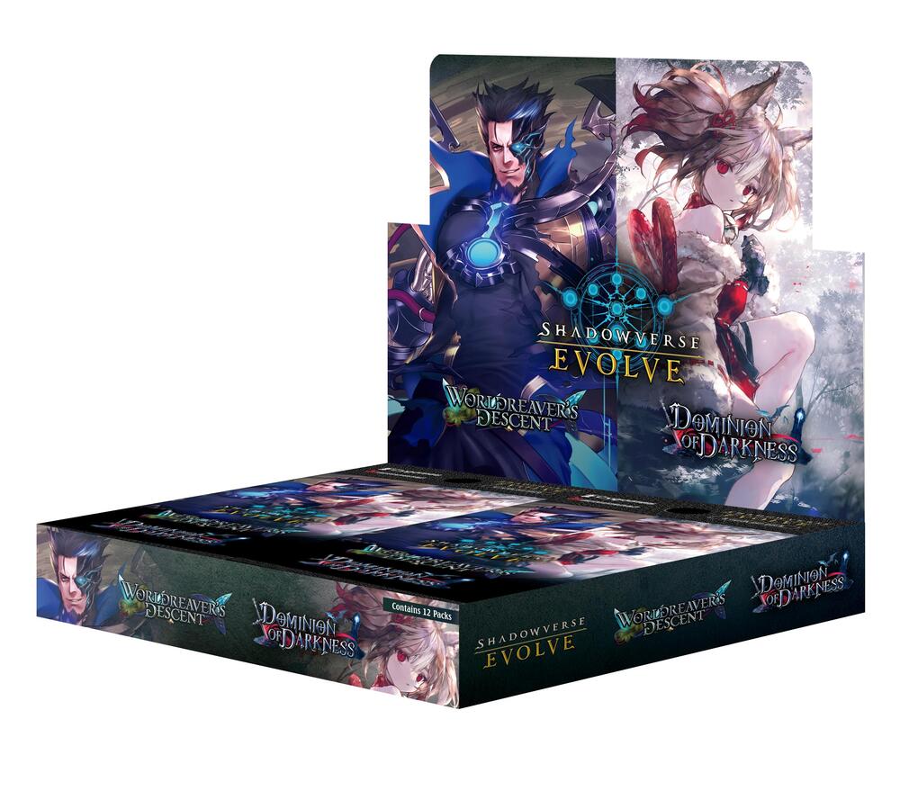 Shadowverse Evolve: Worldreaver’s Descent & Dominion of Darkness Booster Box