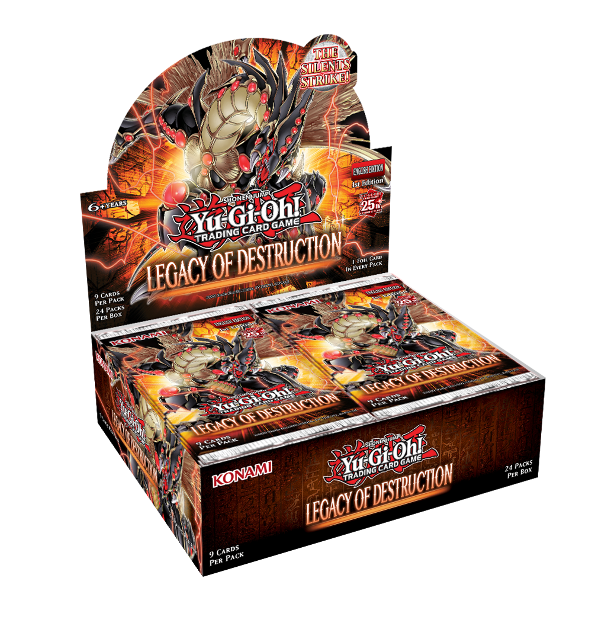 Yu-Gi-Oh! Legacy of Destruction Booster Box – 88 Cardhouse