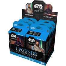 Load image into Gallery viewer, Star Wars TCG Legends of the Force Spotlight Starter Deck - Pre-Order
