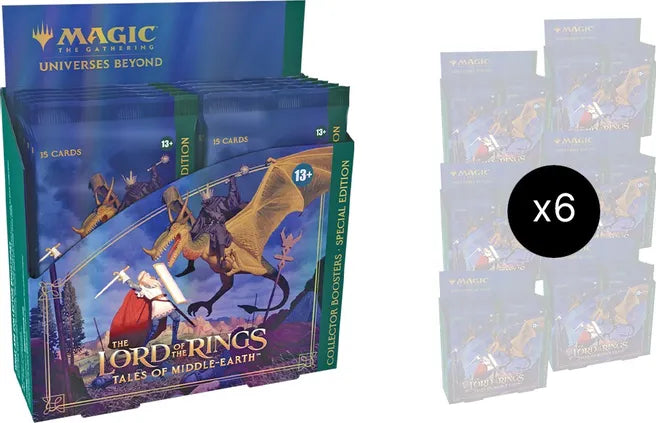MTG Lord of the Rings Special Edition Collector Booster Box - Pre-Orde 88 Cardhouse MTG Lord of the Rings Special Edition Collector Booster Box - Pre-Orde 88 Cardhouse