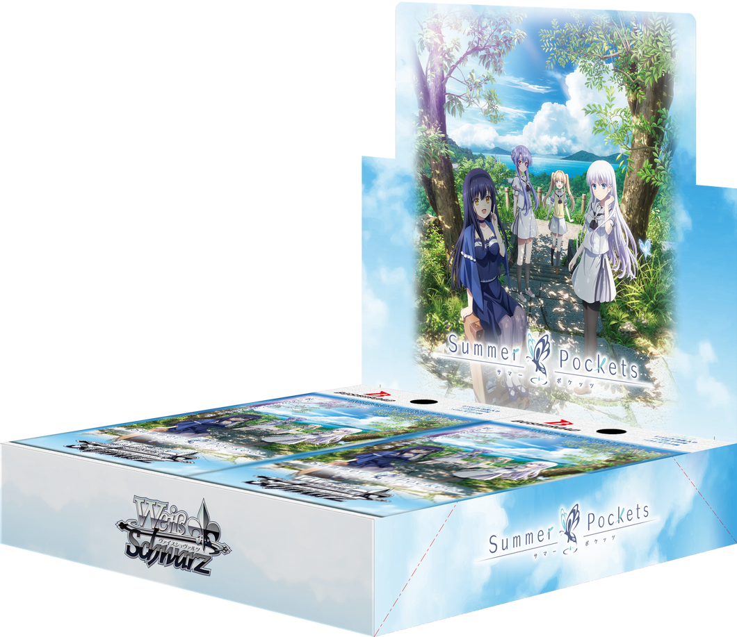 ヴァイスシュヴァルツ『SummerPockets』風扉 Weiss Schwarz Japanese TV Anime Summer Pockets Booster Box – 88