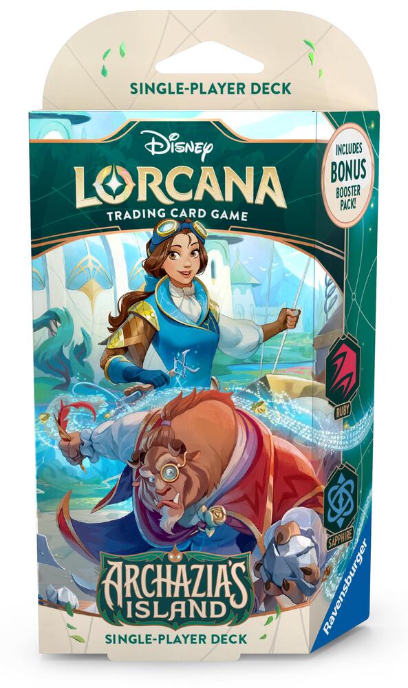 Lorcana Archazia's Island Starter Deck 88 Cardhouse Lorcana Archazia's Island Starter Deck 88 Cardhouse