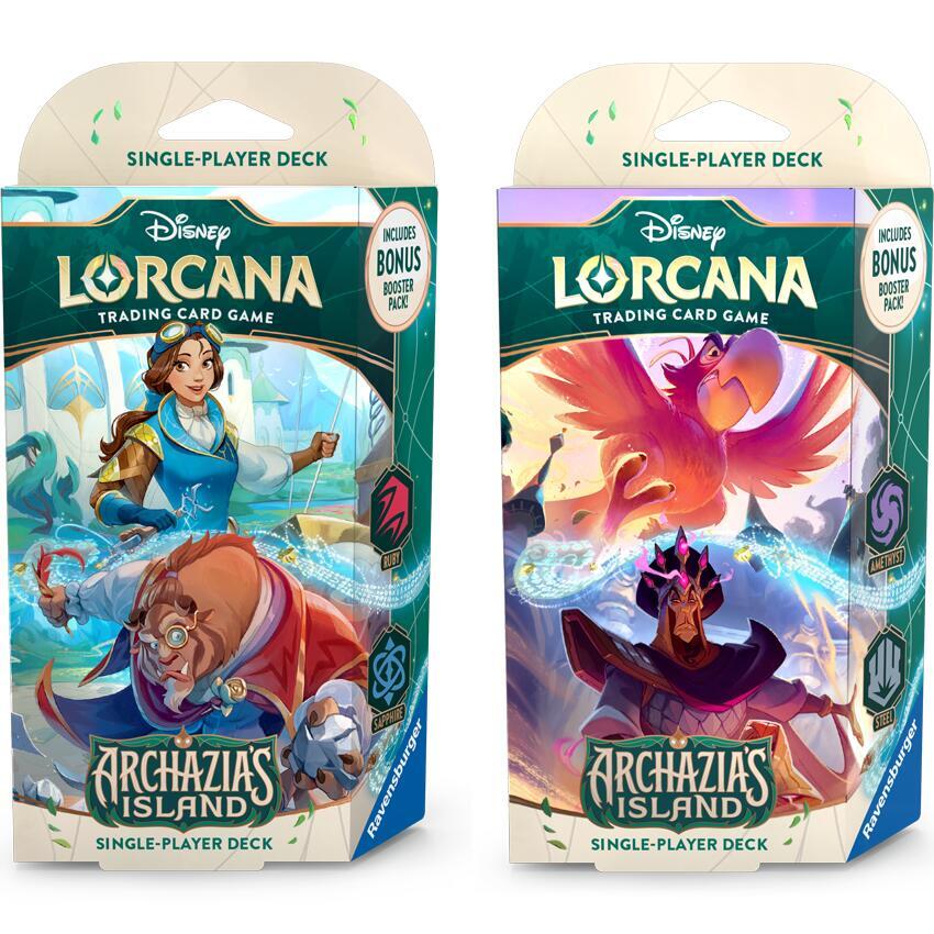 archazia island booster box Lorcana Archazia's Island Starter Deck – 88 Cardhouse
