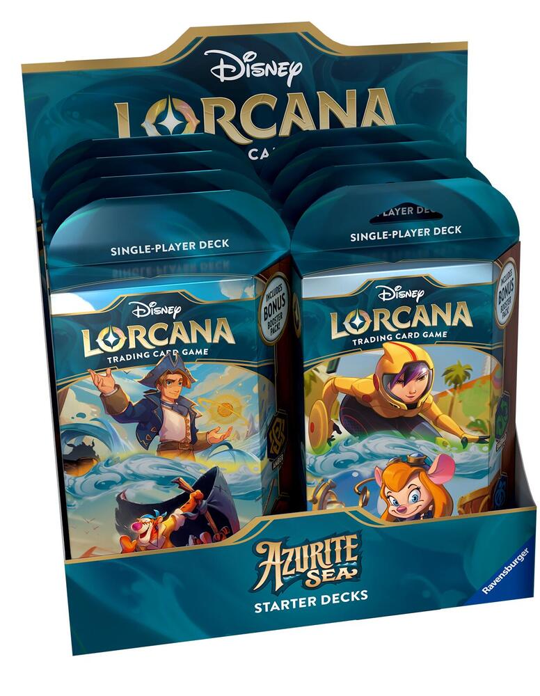 Lorcana Azurite Sea Starter Deck – 88 Cardhouse